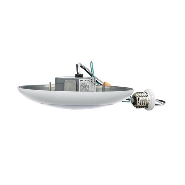 Nicor Lighting Nicor Lighting DLS56-3009-120-4K-WH 900 Lumen 4000K LED Surface Mount Retrofit; White - 5 & 6 in. DLS56-3009-120-4K-WH - main